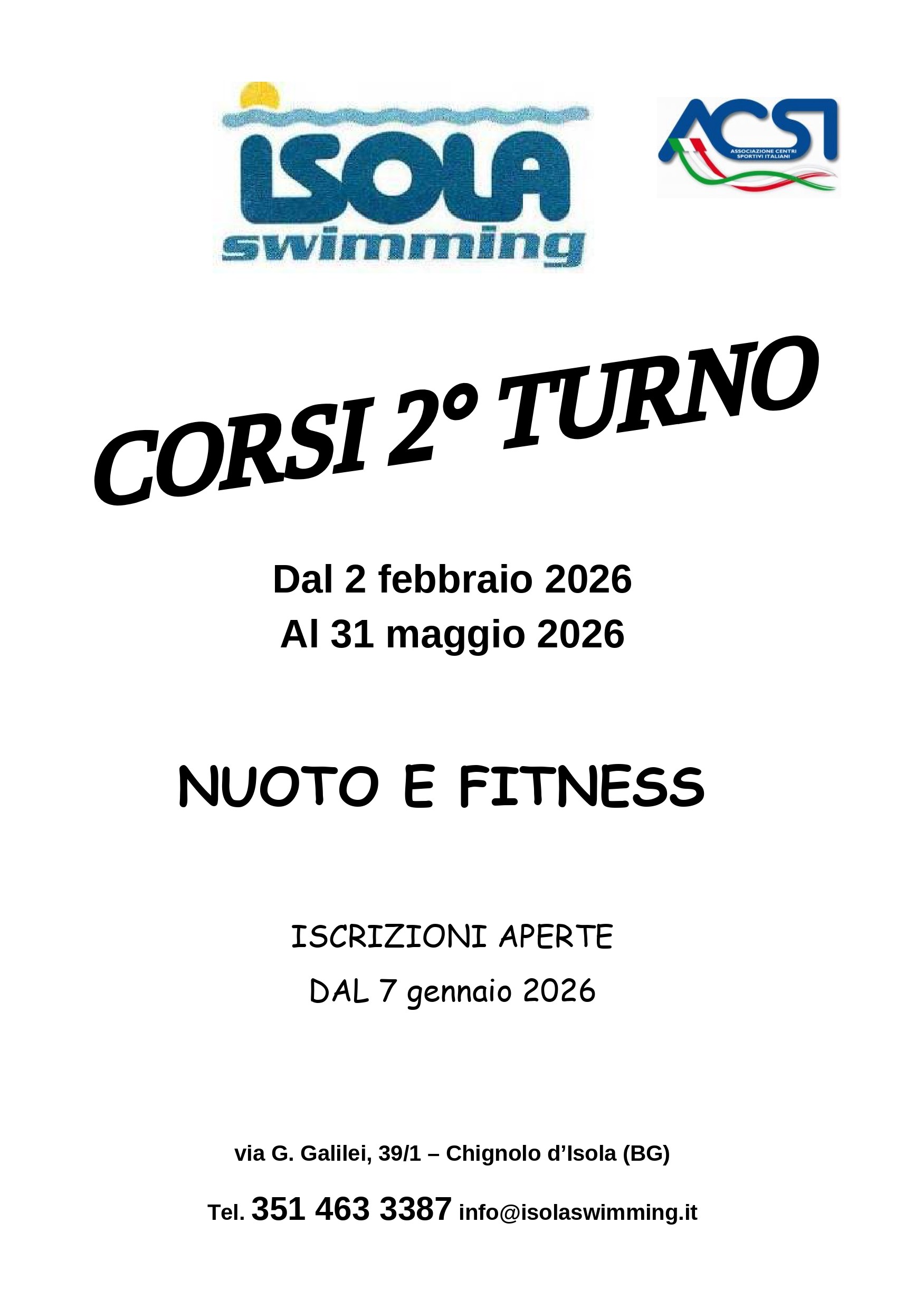 Isola Swimming