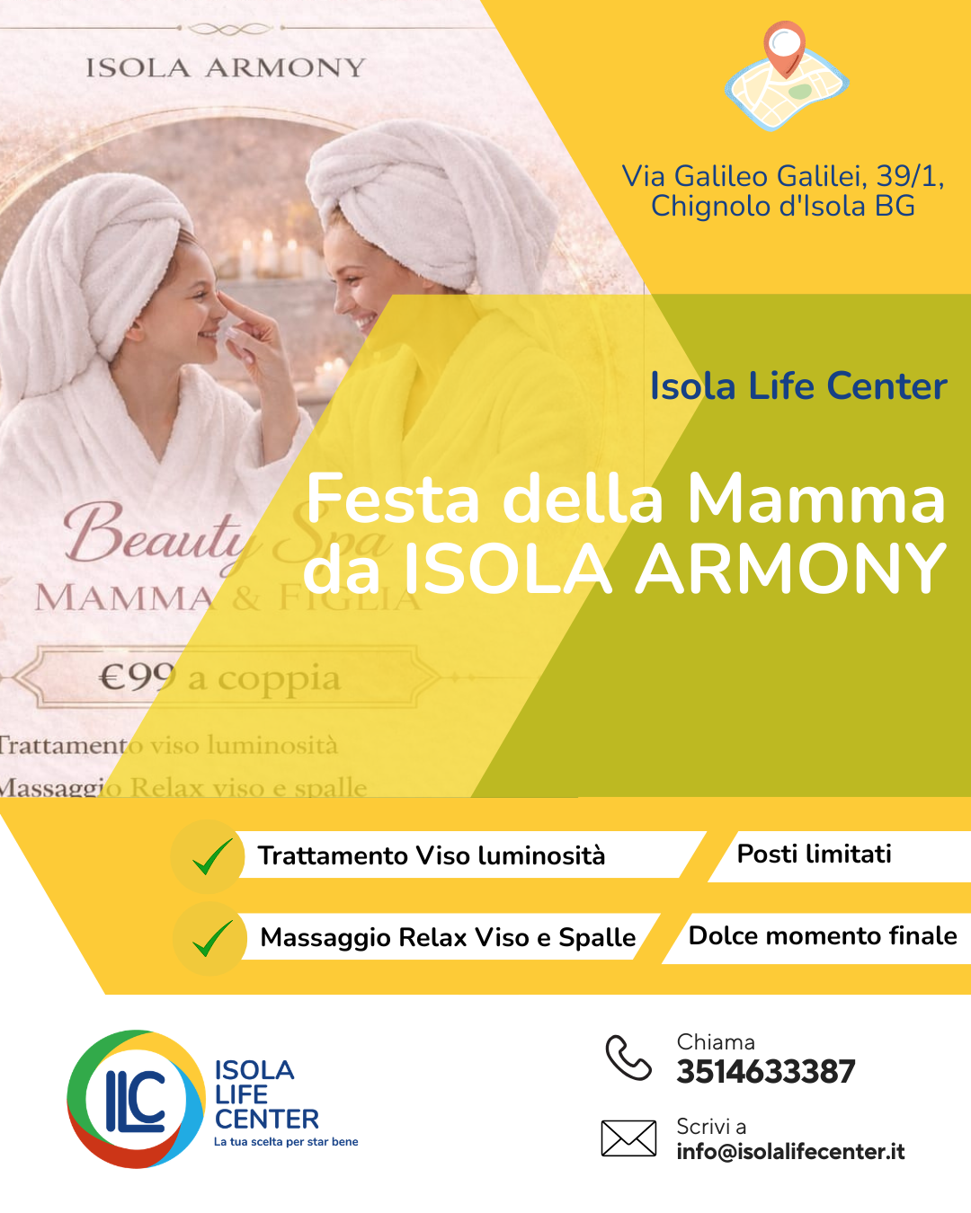 Festa della Mamma.. in coppia? Scegli Isola Armony!